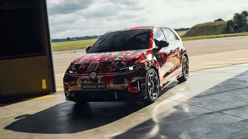 純血電動鋼炮/2026年發布 大眾ID.Polo GTI官方諜照